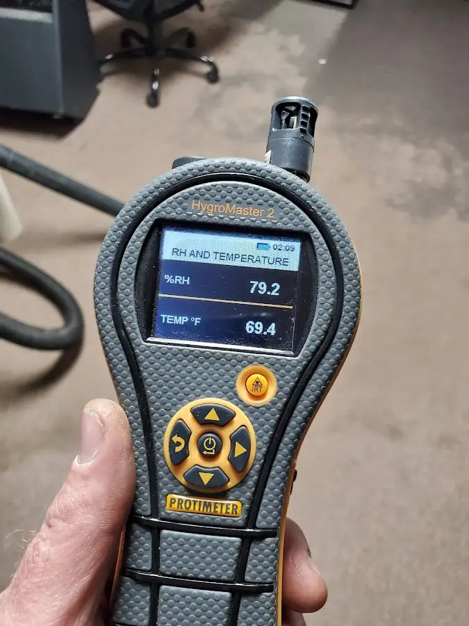 Moisture meter humidity assessment for Mold Remediation & Removal in Richmond